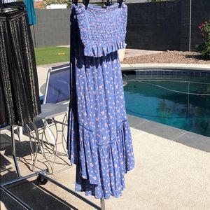 AEO Crop Top Skirt Set